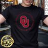 Alt Text: Oklahoma Sooners Fight Song t-shirt featuring 'I'm a Sooner Born and Sooner Bred' slogan in bold print.