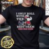 Original Ole Miss Rebels X Snoopy T-Shirt for football lovers, showcasing team spirit and fun design for Ole Miss fans.