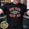 Alt Text: Pretty Florida Gators Football New Year New Me 2026 Logo T-Shirt featuring vibrant colors and team logo design.