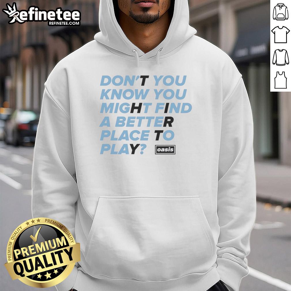 Awesome Oasis hoodie with playful design, perfect for cozy days and outdoor adventures. Find your better place to play!