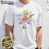 Good Bart Ai Caramba Against Ai T-Shirt featuring a playful design of Bart Simpson with a humorous AI twist.