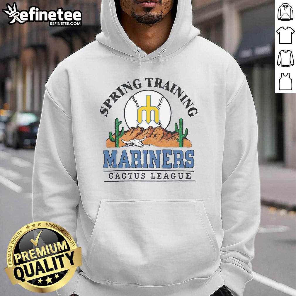 Good Seattle Mariners Cactus League desert hoodie showcasing team spirit in a stylish, comfortable design.