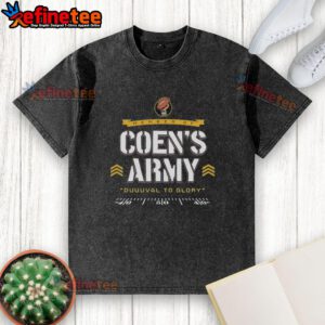 Alternative view of Nice Jacksonville Jaguars For Josh Allen Memories Of Coen's Army Duuuval To Glory T-Shirt
