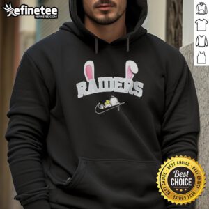 Nice Las Vegas Raiders X Snoopy Happy Easter Hoodie featuring vibrant graphics and festive designs for Easter celebrations.