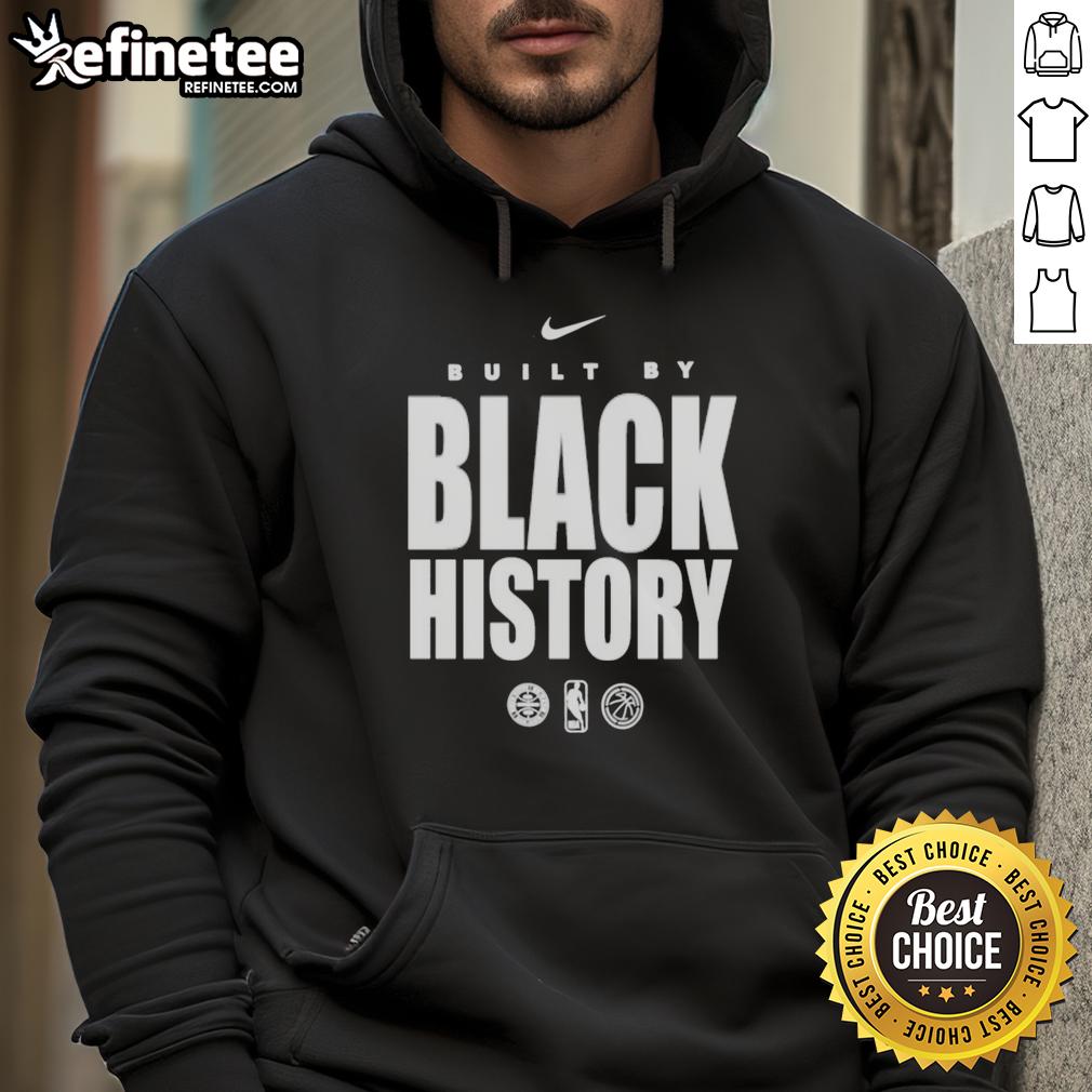 Official San Antonio Spurs Built By Black History hoodie featuring team logo and vibrant design, perfect for fans.