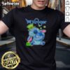 Alt Text: Official Stitch With St Patricks Hug Kroger Logo T-Shirt featuring a vibrant design for festive celebrations.