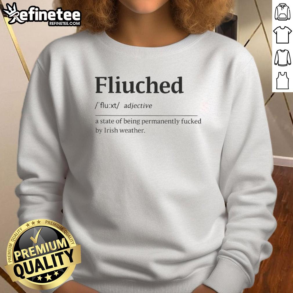 Premium Fluched Humorous Definition Sweatshirt featuring a witty graphic and cozy design, perfect for casual wear.
