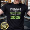 Alt Text: Premium I Survived The Apple Cider Vinegar Hoax Of 2026 T-Shirt featuring bold graphic design and vibrant colors.