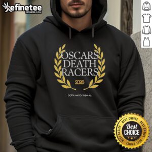 Alternative view of Pretty Oscars Death Racers 2026 Logo T-Shirt