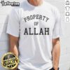 Alt Text: Awesome Austin Shooter Property Of Allah T-Shirt featuring bold graphic design and vibrant colors, perfect for casual wear.