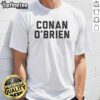 Awesome Conan O'Brien T-Shirt featuring a colorful graphic design of the comedian and late-night host.