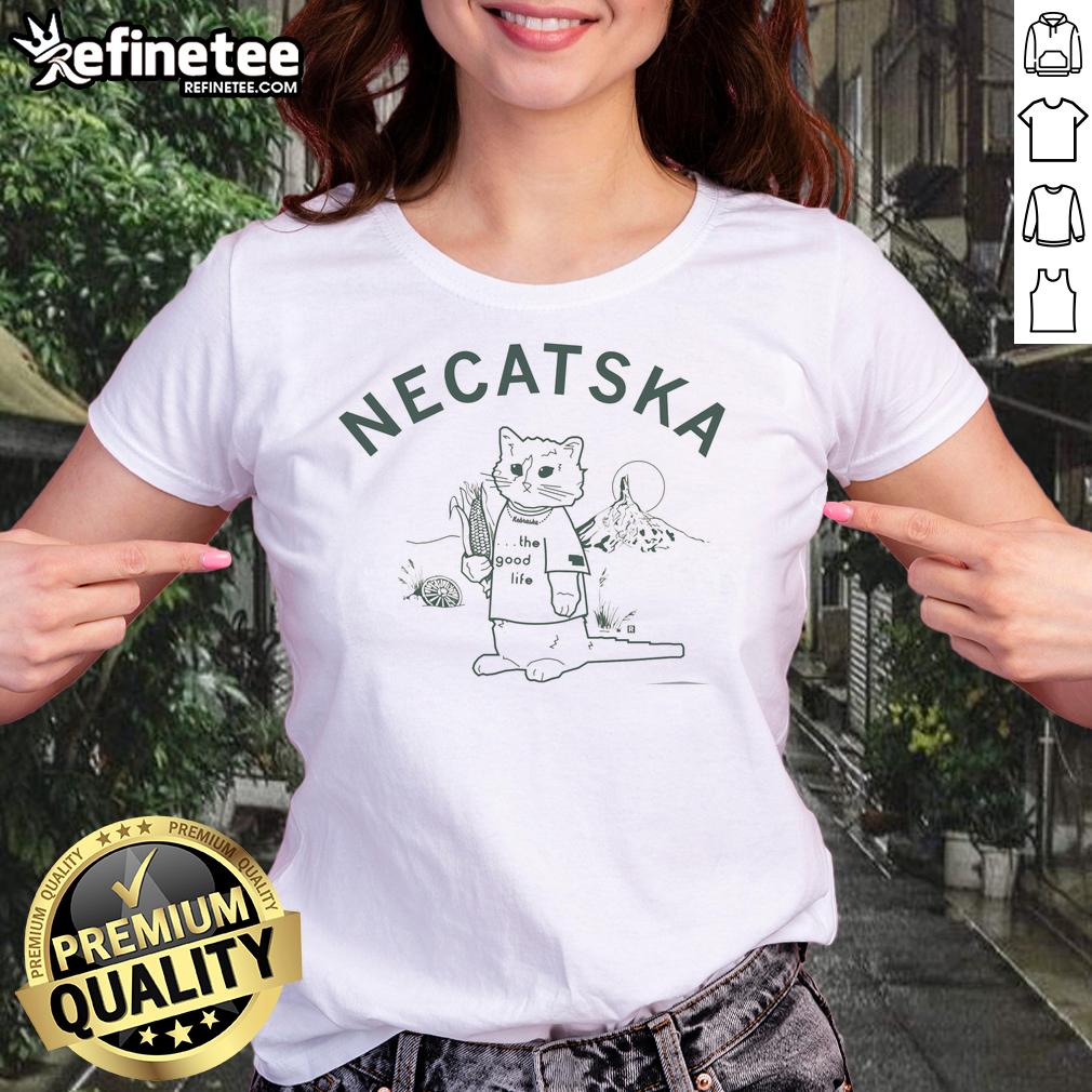Awesome Necatska Ladies Tee featuring a stylish design, perfect for casual wear and showcasing your unique style.
