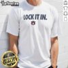 Hot Auburn Tigers 2026 Lock It In T-Shirt featuring bold team colors and logo, perfect for fans and game day attire.