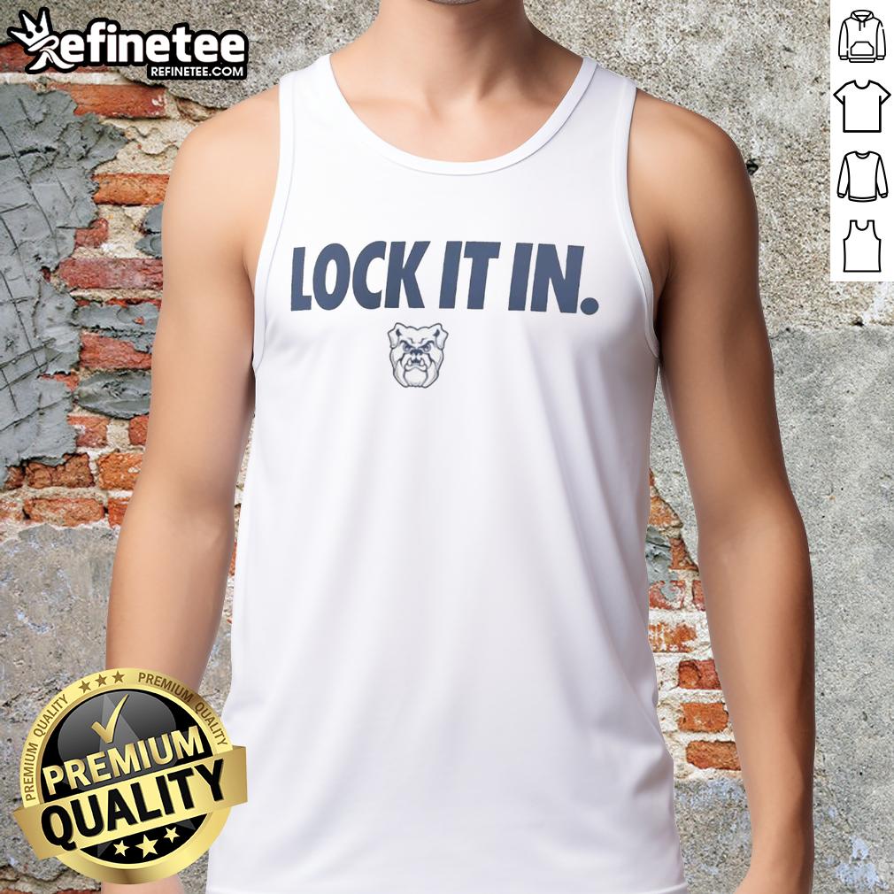 Hot Butler Bulldogs 2026 Lock It In tank top featuring a stylish design, perfect for sports fans and casual wear.