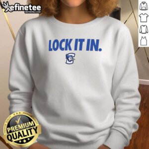 Hot Creighton Bluejays 2026 Lock It In Sweatshirt featuring vibrant team colors and logo, perfect for fans.