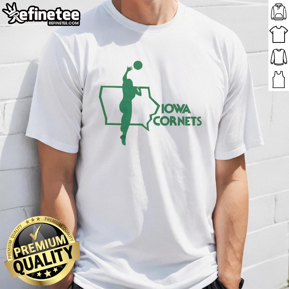 Hot Iowa Cornets T-Shirt featuring vibrant design and comfortable fit, perfect for fans and casual wear.