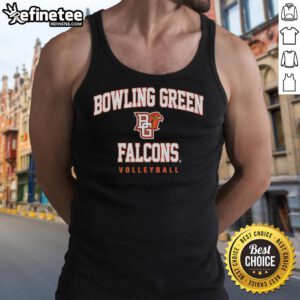 Nice Vivian Jones Bowling Green Falcons Volleyball NCAA women's tank top featuring team colors and logo.
