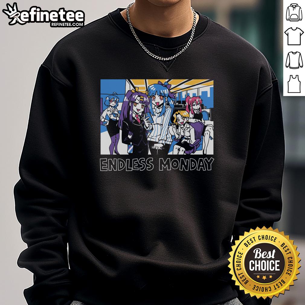 Cozy Original Endless Monday Dreams and Deadlines Were Family Sweatshirt in soft fabric, perfect for casual wear.