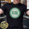 Premium Detroit Pistons white logo Patrick's Day t-shirt featuring a stylish design for basketball fans celebrating the holiday.