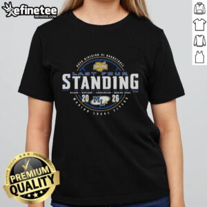 Premium Marion Local Flyers 2026 OHSAA Boys Basketball Division 6 Last Four Standing Ladies Tee shirt design.