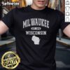 Premium Milwaukee Wisconsin Est 1846 Varsity T-Shirt featuring stylish design and comfortable fit for fans and locals.