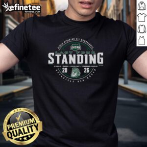 Alt Text: Premium Ottoville Big Green 2026 OHSAA Girls Basketball Division 7 Last Four Standing T-Shirt design featuring team colors.