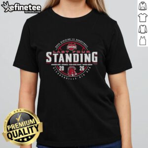 Premium Steubenville Big Red 2026 OHSAA Boys Basketball Division 3 Last Four Standing Ladies Tee in vibrant colors.