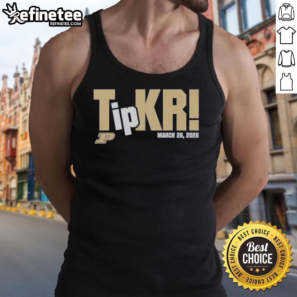 Alt Text: Premium Trey Kaufman Renn tank top, stylish design for March 26, 2026, perfect for casual wear and sports activities.