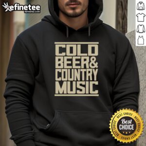 Alt Text: Premium Zach Top Cold Beer and Country Music Hoodie featuring a stylish design perfect for music lovers and beer enthusiasts.