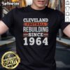 Alt Text: Top Cleveland Browns Football Rebuilding Since 1964 T-Shirt featuring team colors and logo, perfect for fans.