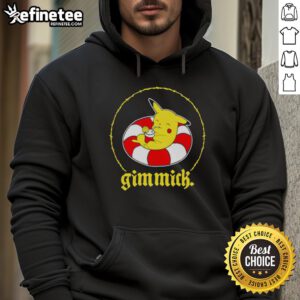 Top Gimmick Pike black hoodie featuring a stylish design, perfect for casual wear and outdoor adventures.
