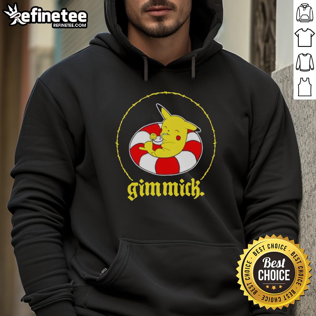 Top Gimmick Pike black hoodie featuring a stylish design, perfect for casual wear and outdoor adventures.