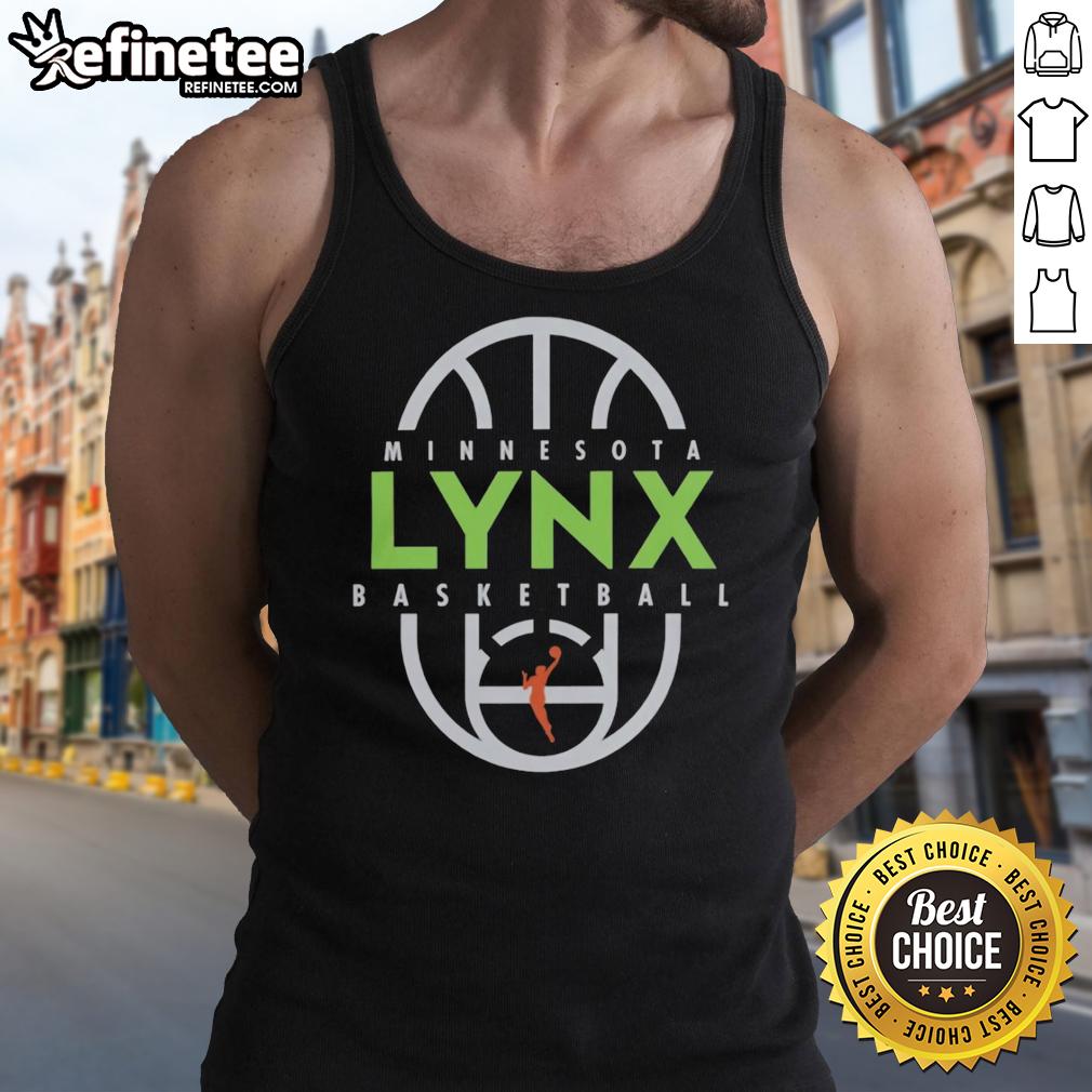 Awesome Minnesota Lynx Basketball 2026 on-court authentic practice logo tank top for fans and athletes.