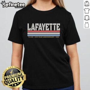Alt Text: Hot Laconia New Hampshire 1776 USA Patriotic 250-Year Anniversary Ladies Tee showcasing vibrant design and celebration spirit.