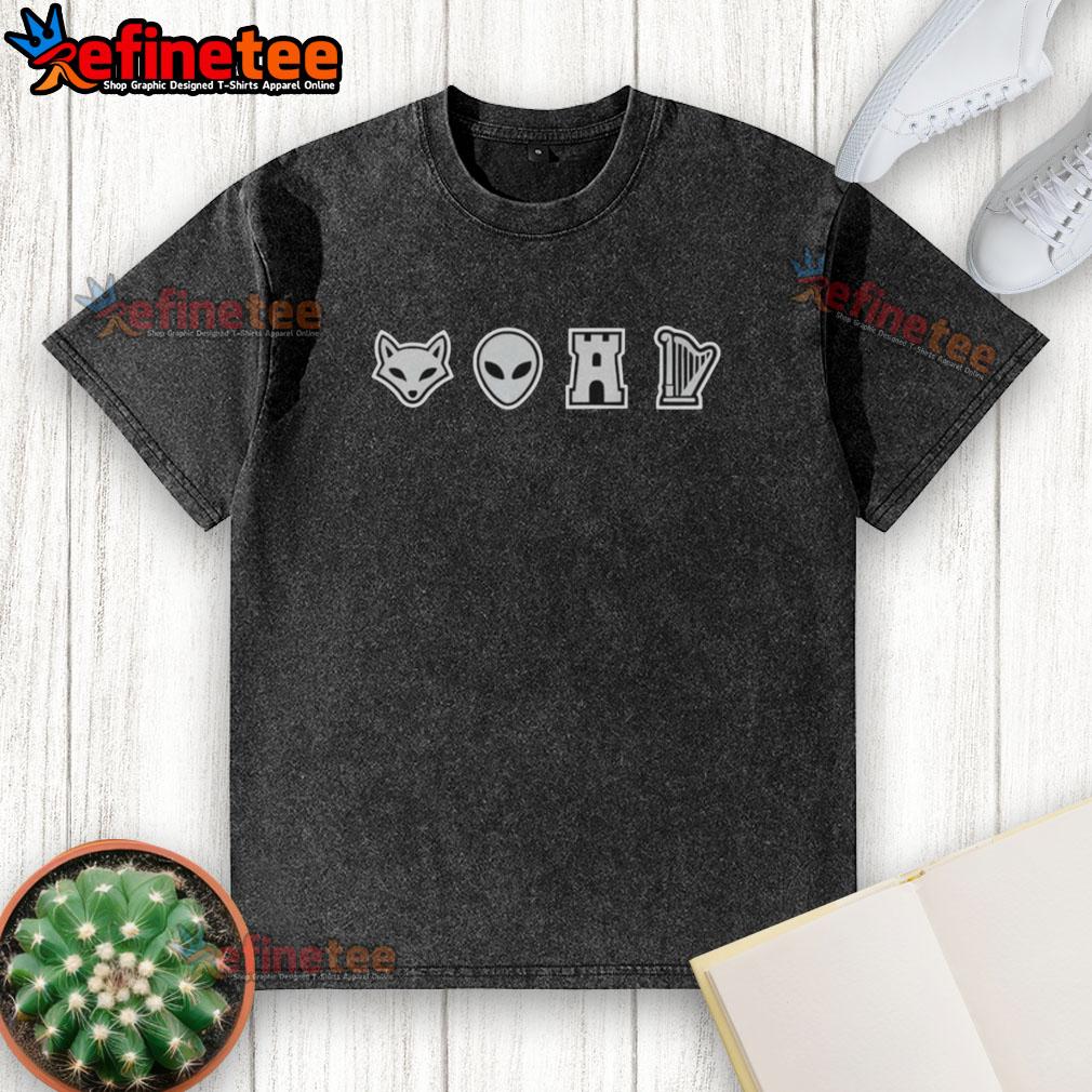 Alt Text: San Antonio Spurs big four: Victor Wembanyama, Devin Vassell, Jeremy Sochan in washed t-shirts for team spirit.