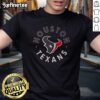 Nice Houston Texans Circle T-Shirt featuring vibrant team colors and logo, perfect for fans and game day wear.