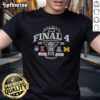 Official Indianapolis 2026 NCAA Men's Final 4 'The Road Ends Here' T-Shirt featuring stylish design and vibrant colors.