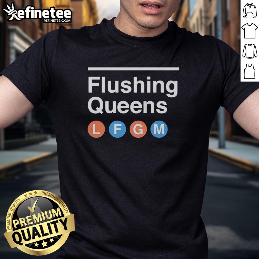 Alt Text: Official New York Mets Baseball logo T-shirt featuring Flushing Queens design for fans, perfect for game day.