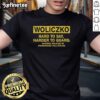 Official Woliczko Hard To Say Harder To Guard McKenna Woliczko t-shirt featuring bold graphic design and vibrant colors.