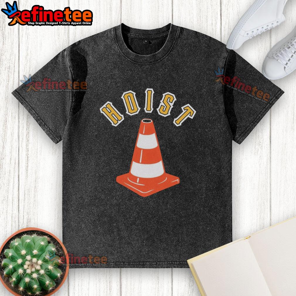 Premium Hoist Center Washed T-Shirt in soft fabric, featuring a stylish design and comfortable fit for everyday wear.