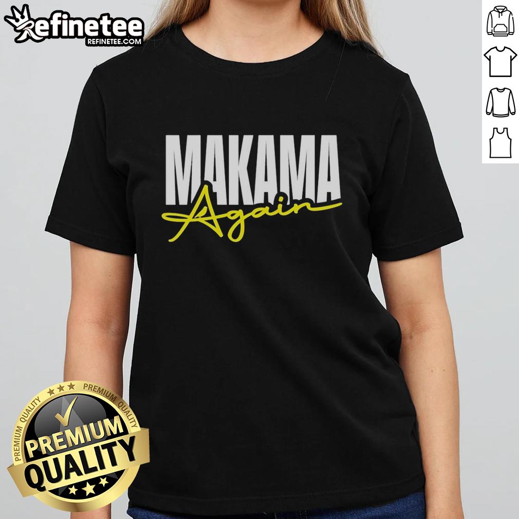 Premium Jovon Makama Again Norwich City Signature Ladies Tee featuring stylish design and vibrant team colors.