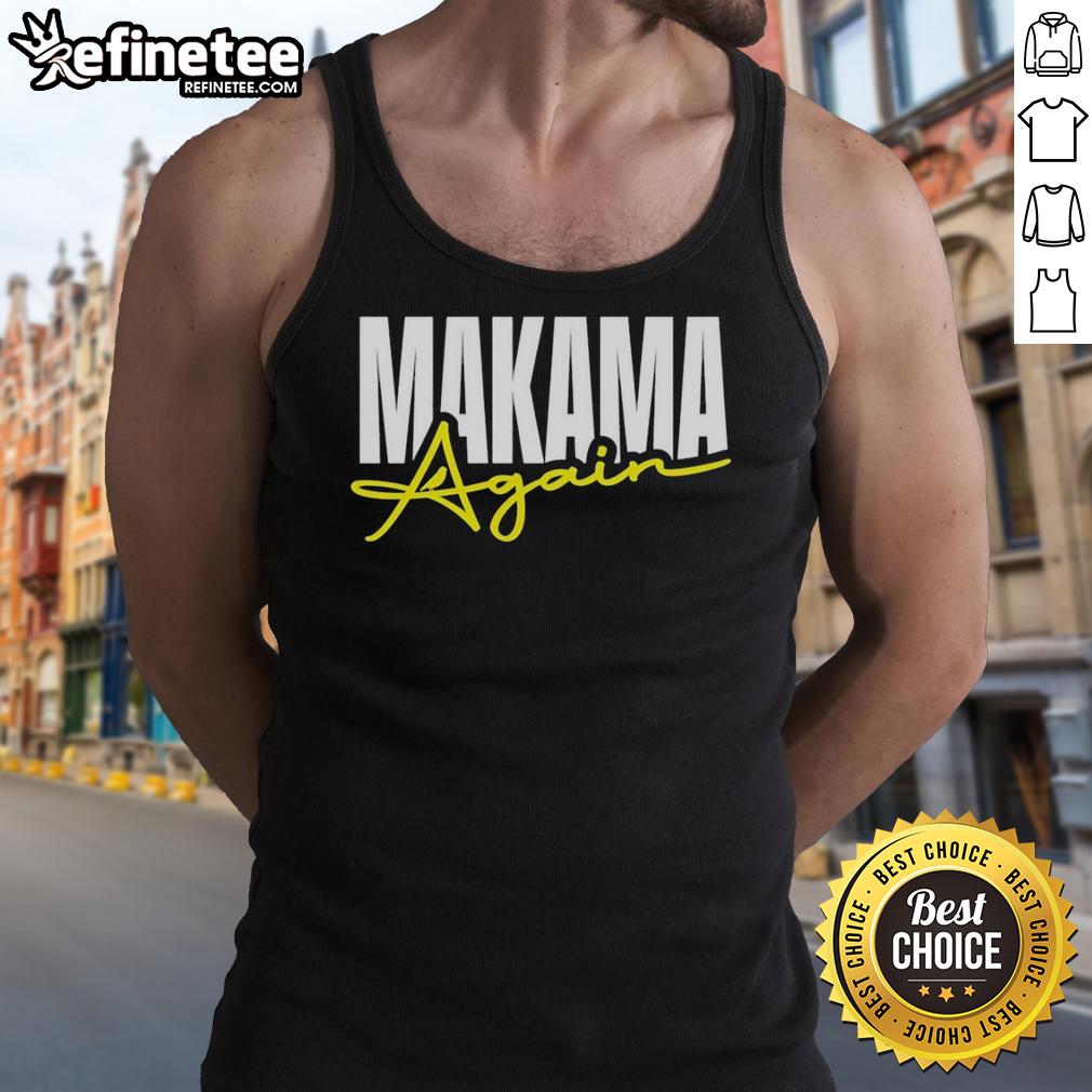 Premium Jovon Makama Again Norwich City signature tank top in stylish design, perfect for fans and casual wear.