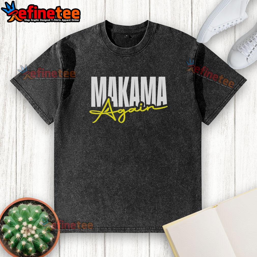Premium Jovon Makama Again Norwich City Signature Washed T-Shirt in vibrant colors, showcasing stylish design.