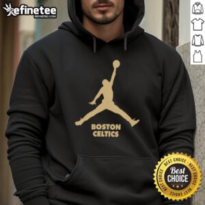 Pretty Boston Celtics NBA Jordan Club parody hoodie featuring unique design and vibrant colors for fans.