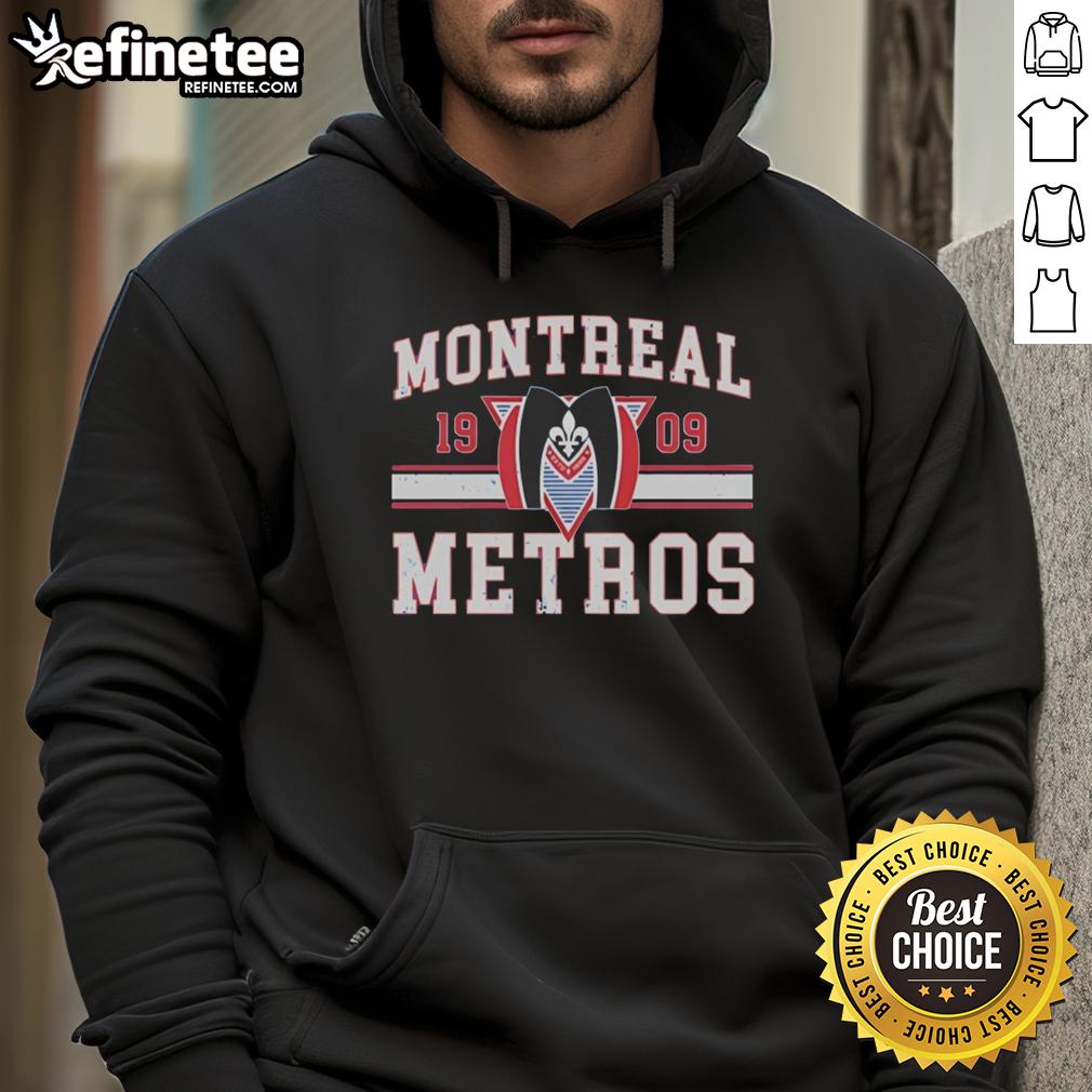 Montreal Metros Team Hollander hoodie showcased in vibrant colors, perfect for fans of the Pretty Heated Rivalry collection.