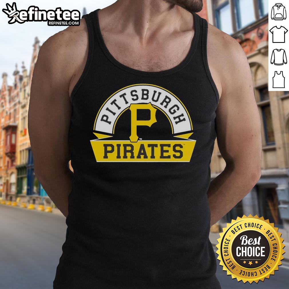 Pretty Pittsburgh Pirates Phase Banner Arch Tank Top featuring vibrant team colors and stylish design for fans.