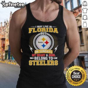 Pretty Pittsburgh Steelers tank top, perfect for fans living in Florida, showcasing love for the Steelers on game days.