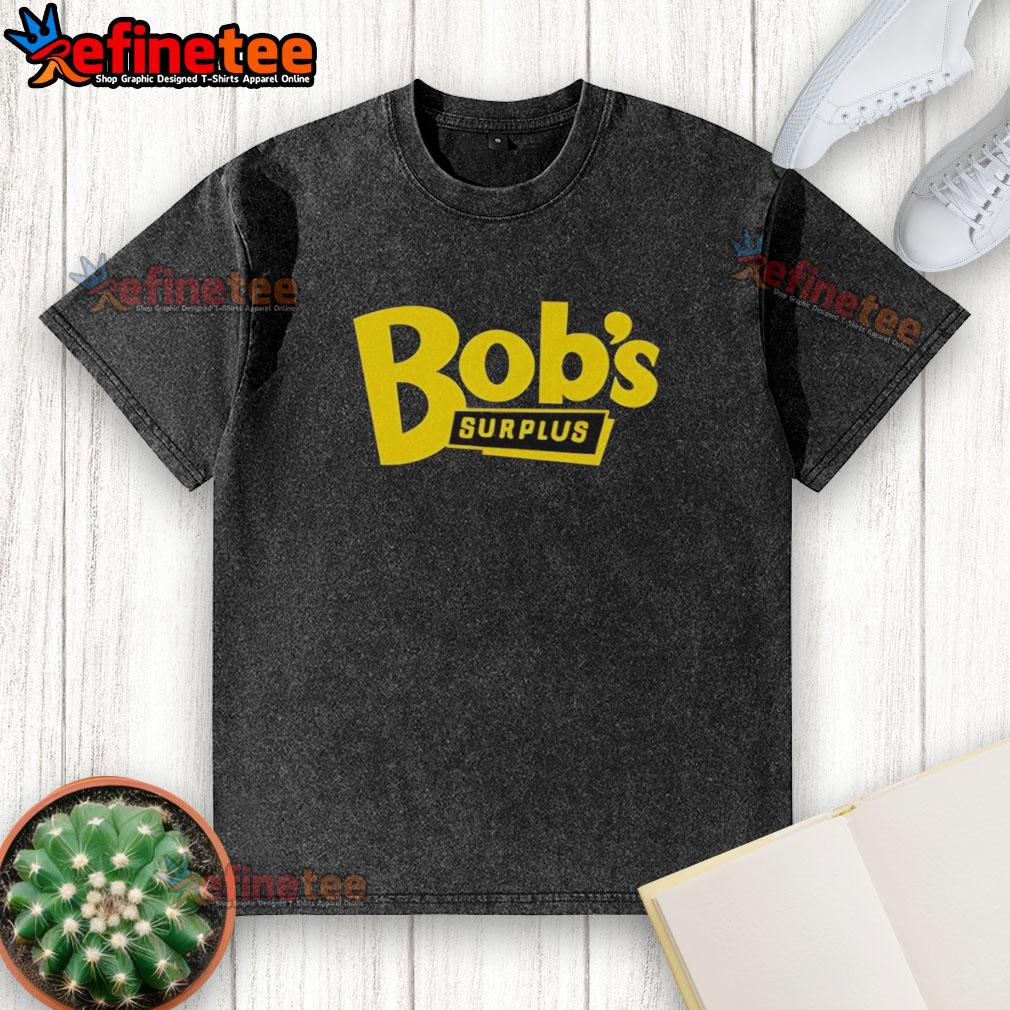 Pretty Trey Anastasio Bobs Surplus logo washed t-shirt featuring a stylish design and comfortable fit.