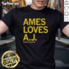 Top Ames Loves A J Arianna Jackson T-Shirt featuring vibrant design and comfortable fit for fans of Arianna Jackson.