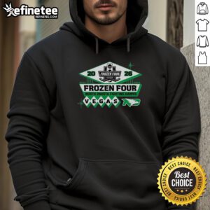 Top official North Dakota Ice 2026 NCAA Hockey Frozen Four hoodie showcasing team spirit and style for fans.
